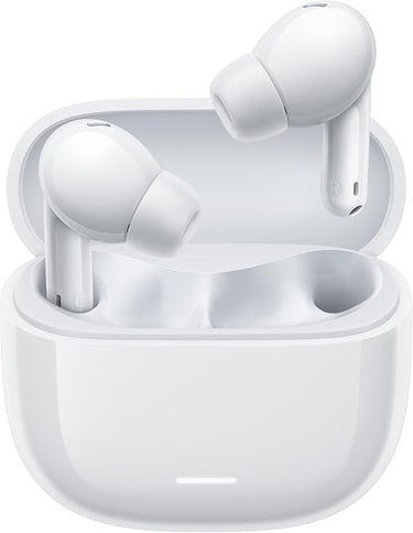 Xiaomi Redmi Buds 6 Lite - Auriculares inalámbricos, cancelación de Ruido, Ligeros, hasta 36 Horas de autonomía, Bluetooth 5.3, Blanco (Versión ES)